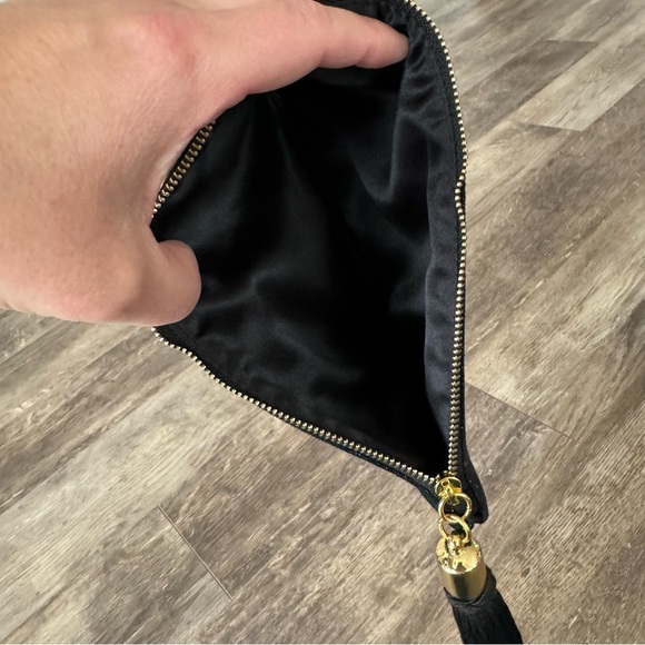 Marc Jacobs Clutch with Tassel - Shiny Mermaid Green - Picture 3 of 6